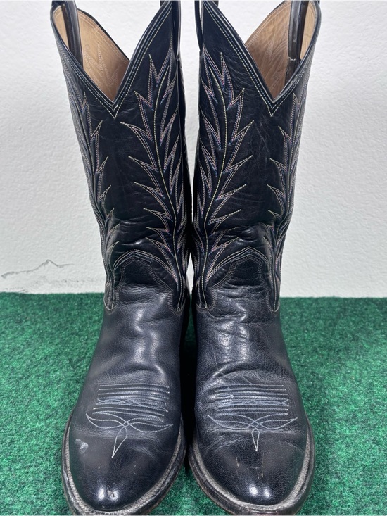 Olsen Stelzer Embroidered Western Boots Size 11 Made In Henrietta Texas main image 6